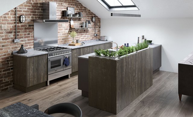 Industrial_kitchen_design_with_rezana_oak_doors_available_at_hanna_brothers_kilkeel