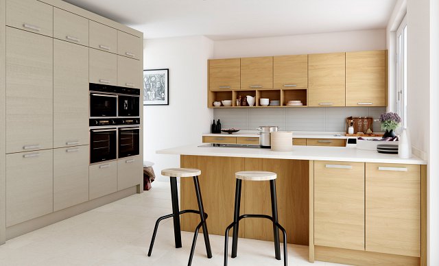 contemporary_stained_wood_kitchen_doors_available_in_hanna_brothers_ni